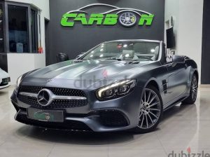 Mercedes SL 450 2020 with 12k Only in beautiful shape for 21k omr
